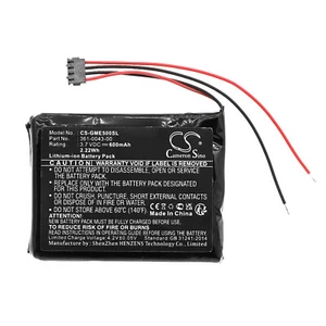 Batterie 600mAh type 361-0043-00 361-0043-01 Pour Garmin Edge 200 205 500 520 - Zdjęcie 1 z 5