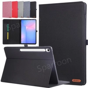 Für Samsung Galaxy Tab S10 FE Plus 13,1 Zoll Leder Tablet Schutzhülle Cover Case - Bild 1 von 42