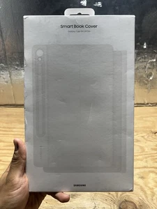 Samsung Smart Book Cover for Galaxy Tab S9/S9 5G/S9 FE/S9 FE 5G - White - Picture 1 of 8