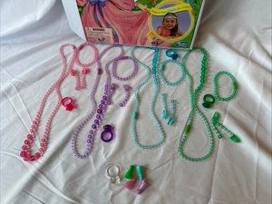 Hübsche hübsche Prinzessin Teile Spiel Ersatz Schmuck Konvolut Ringe Armband Halskette - Bild 1 von 9