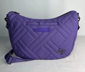 LUG Luxe VL Harmony Schultertasche mit Schulter- & Umhängegurt in Amethyst Lila - Bild 1 von 21
