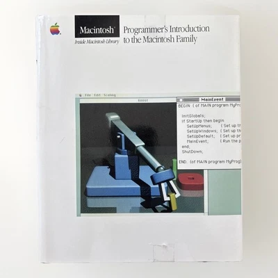 Vintage Apple Macintosh Book: Programmers Introduction To The Macintosh Family - Image 1 of 4