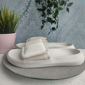 UGG Womens LA Light Slides. UK Size 5. White - Picture 1 of 16