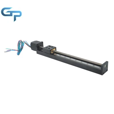 200mm Mini Linear Rail Module T6×1 LeadScrew Stage Actuator With NEMA11 Stepper - Image 1 of 4