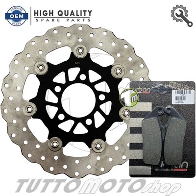 Kit Disco e Pastiglie Anteriore KAWASAKI J 300 ABS 2014-2020 / J300 Set Freno - Immagine 1 di 4