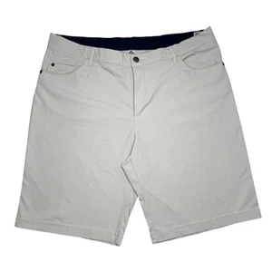 Adidas Shorts Mens Sz 36 Stone Gray Golf Go To 5 Pocket 10" Regular Fit Chino - Picture 1 of 8