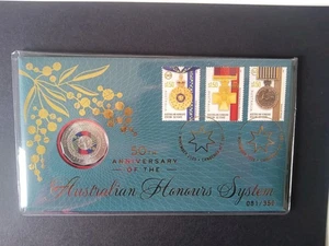 50th Anniversary of Australian Honours System Ltd PNC -081/350 - Bild 1 von 3