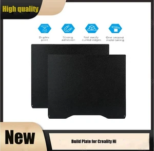 Build Plate for Creality Hi Double Side Textured PEI Heat Bed Steel Sheet SUK - Afbeelding 1 van 12