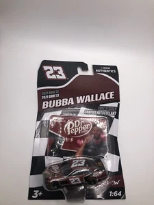 Bubba Wallace Dr Pepper Hearts Toyota Camry NASCAR Authentics 2021 Wave 13 1:64 - Picture 1 of 11