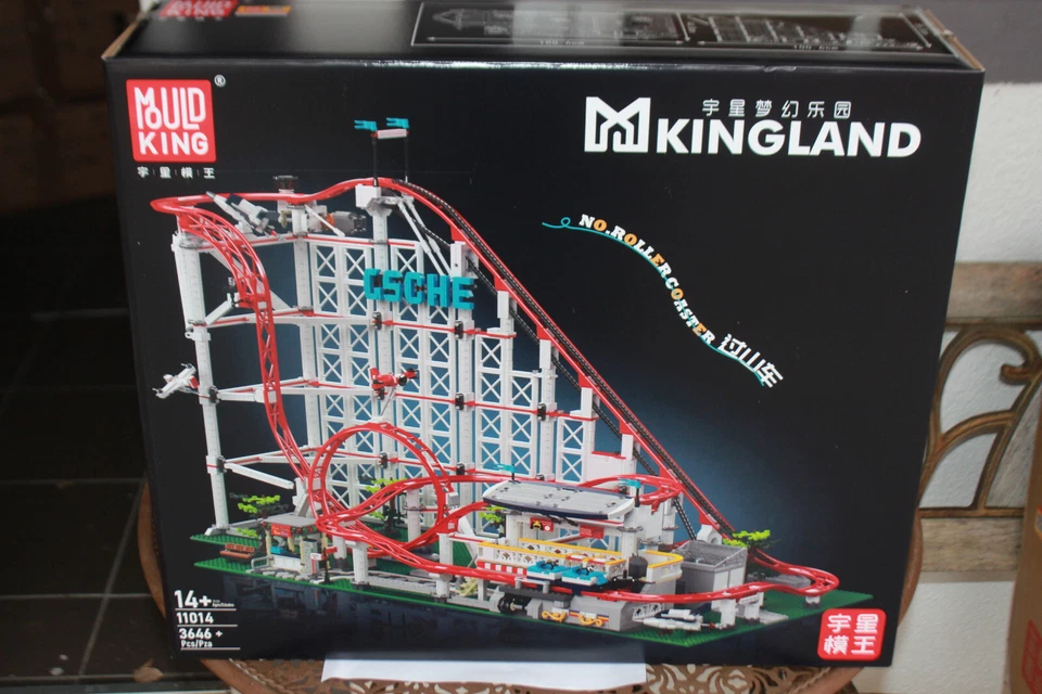 OO Mould King 11014 Roller Coaster Building Blocks 3646 Pcs New OVP - Image 1 of 4