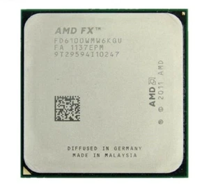 AMD FX 6100 FD6100WMW6KHU 3.3 GHZ 95W Six Core Socket AM3+ CPU Processor - Picture 1 of 4
