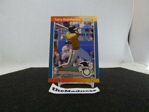 1989 Donruss All Stars Terry Steinbach Baseball Card #9 Oakland A's