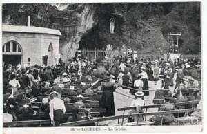 Tarjeta Postal Lourdes. La Grotte - Picture 1 of 1