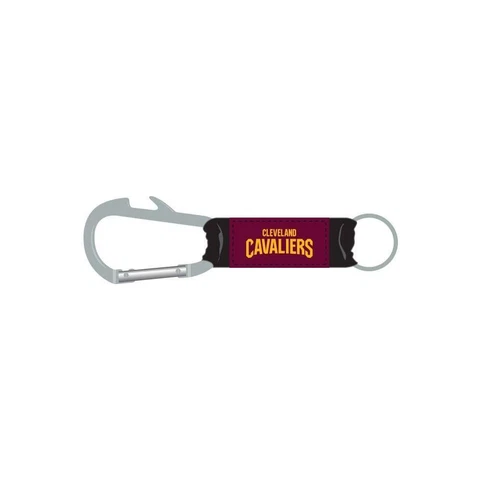 Cleveland Cavaliers Carabiner Keychains Keyrings with Bottle Opener Cover