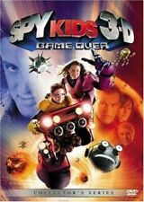 Spy Kids 3-d Game Over With 4 X Glasses - Antonio Banderas UK Region 2 DVD #jh03