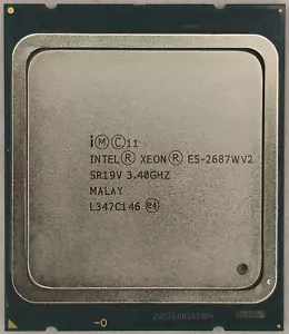 SR19V Intel Xeon E5-2687W v2 8-core 3.4Ghz 25M 8 GT/s QPI LGA2011 Processor CPU - Picture 1 of 2
