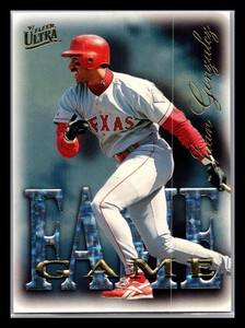 1997 Ultra #9 Juan Gonzalez Fame Game very good