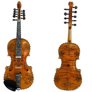 Deluxe fancy Norwegian fiddle 4/4 song Brand violin (4*5) of profession concert  - Picture 1 of 8