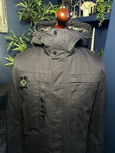 MA. Strum Armadillo Jacket Coat 1339 Navy Blue Mens Medium Terraces Casuals - Picture 1 of 13