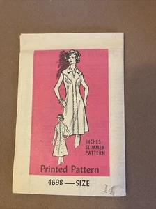 Anne Adams Schnittmuster 4698 Größe 14 Vintage 70er Jahre - Bild 1 von 4