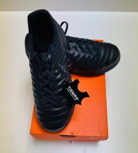 Nike Jr. Legend 7 Academy Turf Kids Soccer Shoes Black - Picture 1 of 6