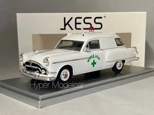 KESS MODEL 1/43 PACKARD HENNEY JR AMBULANCE 1954 WHITE  ART. KE43052002 - Picture 1 of 3