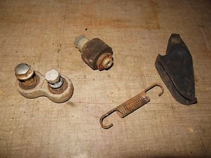 83 Suzuki RM125 RM 125 spring chain roller rubber cover mount lot - Picture 1 of 2