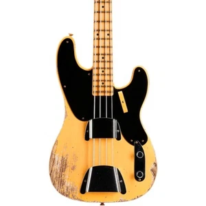 Fender Custom Shop 1951 LE Precision Bass Heavy Relic Aged Nocaster Blonde - Picture 1 of 7