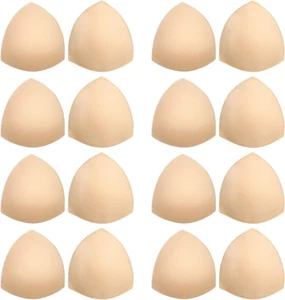 8 Pairs Bra Pads Inserts, Removable Breast Enhancers for Women - Picture 1 of 12