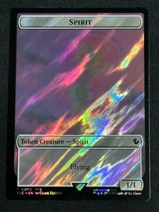 Magic MTG Final Fantasy Collector's Commander Surge Foil Spirit Squid SP FFX 3 - Foto 1 di 2