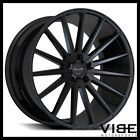 22" Gianelle Verdi Gloss Black Concave Wheels Rims Fits Benz W216 Cl550 Cl55