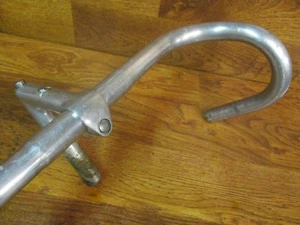 VINTAGE ATAX FRANCO ITALIA GUIDONS PHILIPPI 40 HANDLEBARS 1"x90  QUILL STEM SET - Picture 1 of 7
