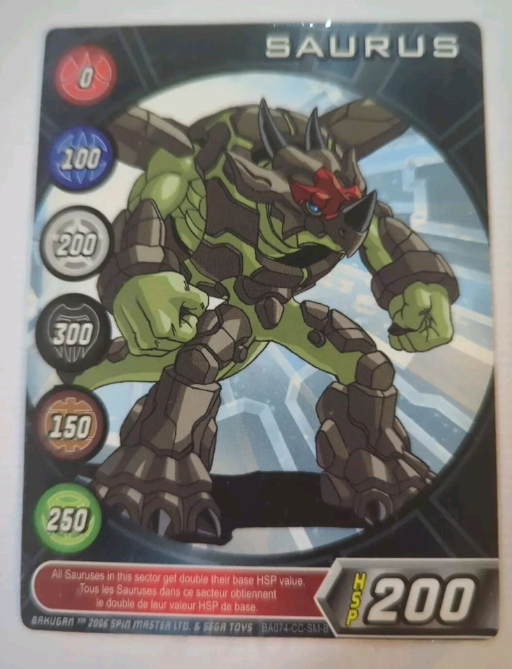 2006 Bakugan Battle Brawlers Saurus - Image 1 of 1