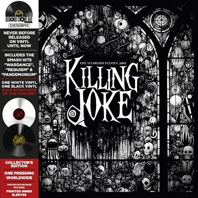 (RSD24) Killing Joke - Live At Lokerse Feesten, 2003 (COLOR 2xLP+DVD) - Image 1 of 4
