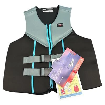 Speedo Adult Life Jacket Vest Premium Sport Type III PFD USCG Approved XL - Image 1 of 2