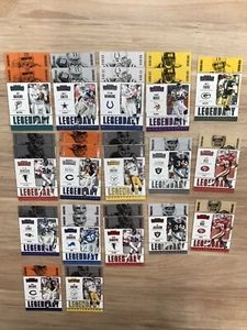 26: 2020 Panini Contenders “Legendary Contenders” Lot- Marino, Manning, Moss, BO - Picture 1 of 2