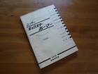 1976 Nissan Cabstar/Homer F20Maintenance Manual Main Part