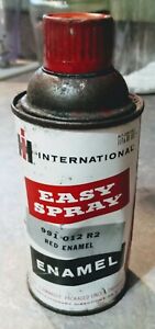 Very RARE Old INTERNATIONAL HARVESTER "Easy Spray" RED ENAMEL PAINT CAN