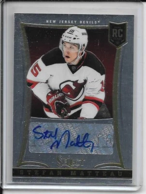 2013-14 Select Stefan Matteau Rookie Auto # 255 #d/399 - Image 1 of 2