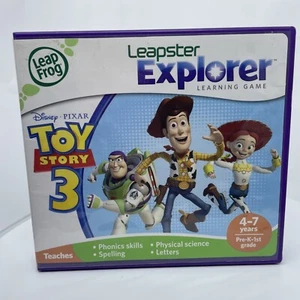 Leap Frog TOY STORY 3 Learning Game Leapster Explorer Pre-K -1st grade w/case - Picture 1 of 7