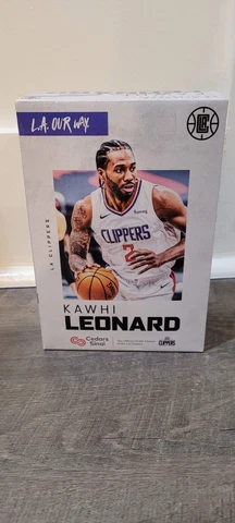 Kawhi Leonard LA Clippers 2021-22 Season Basketball Bobblehead Sealed in Box Cover