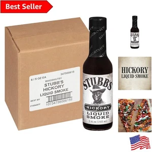 Liquid Smoke - Hickory Flavor - Gluten Free - Perfect for BBQ & Baked Beans - Picture 1 of 11