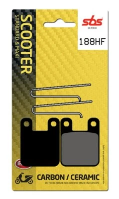 SBS 188HF REAR BRAKE PADS APRILIA RS 50 2006-2013 - Image 1 of 4