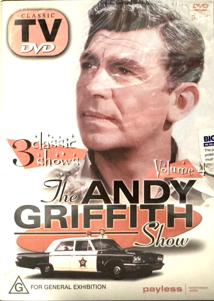 The Andy Griffith Show Volume Four 4 Brand New Sealed DVD TV Series All Region - Image 1 of 3