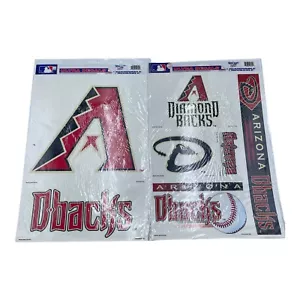 2006 WinCraft Sports ARIZONA DIAMONDBACKS Vinyl Aufkleber/Aufkleber Set 2 - Bild 1 von 5