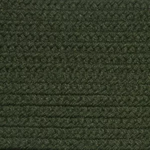 SOLID SAGE GREEN BRAIDED AREA RUGS By COLONIAL RUG-MANY SIZES! 127 - Picture 1 of 1