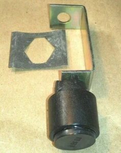 Kit de pulsador elevado de 1" negro de reinicio de 3/4" montado en soporte de 2-1/4" - Nuevo - Imagen 1 de 4