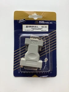 DVI Analog Female to HD15 (VGA) Male Adapter G08-216 Micro Connectors - Picture 1 of 5