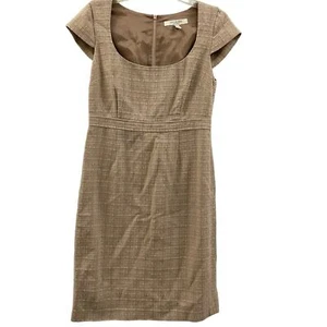 Forth and Towne Damengröße 6 Kleid hellrosa gewebt Etui-Stil Flügelärmel - Bild 1 von 14
