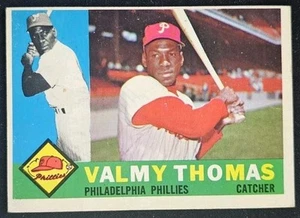 1960 Topps #167 Valmy Thomas Philadelphia Phillies - PR - Picture 1 of 2
